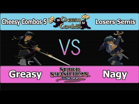 Cheesy Combos 5: Greasy (Marth) Vs. Nagy (Marth) - Losers Semis