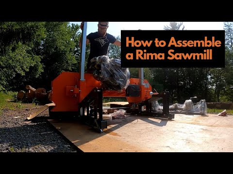 How to Assemble a Rima Sawmill | RIMA RS31G Assembly Guide