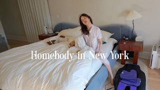Homebody in New York | It's getting colder and my body hurts, getting my life together, fall mood!