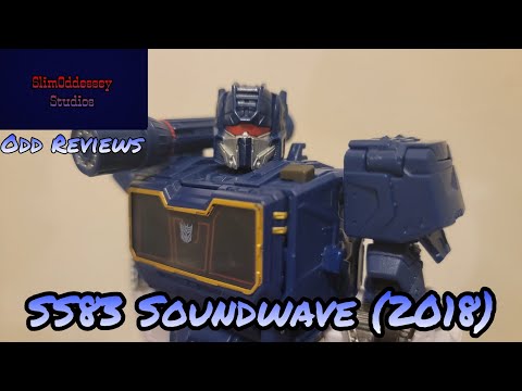 Odd Reviews: Studio Series 83 Soundwave (Transformers Stop Motion Review)