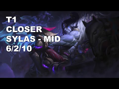 T1 Closer Mid Sylas vs Zoe - KR Grandmaster Patch 10.9