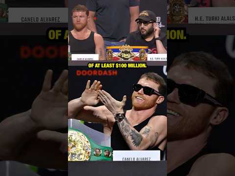 Canelo will make over $100M vs. Crawford 💰 (via @DAZNBoxing, @Netflix)