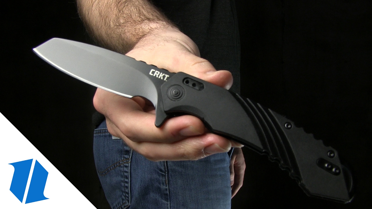 CRKT Directive Liner Lock Knife (3.6" Black) 1063
