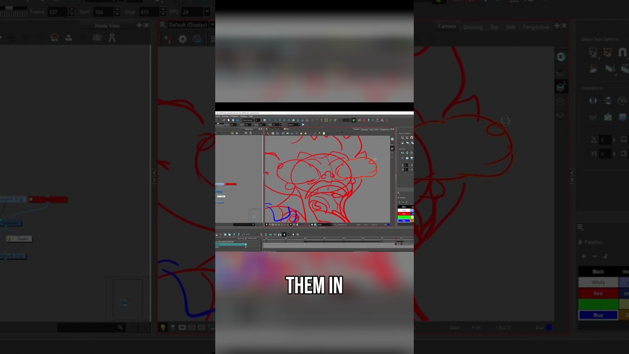 The #Benefit the of #vector #Art in #Toonboom #Harmony #imnotcool #animation