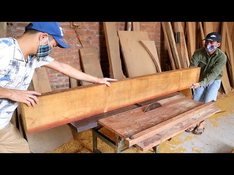 Amazing Carpenter's Woodworking/How to Make Extra Large Hardwood Window Frames