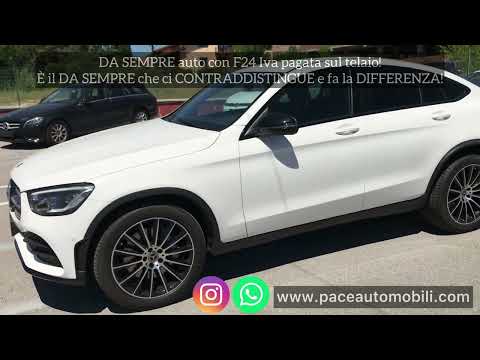 MERCEDES BENZ GLC 220d COUPE NIGHT PACK AMG CERCHI DA 20"
