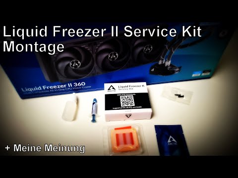 ARCTIC FREEZER II Service Kit Montage Anleitung + meine Meinung