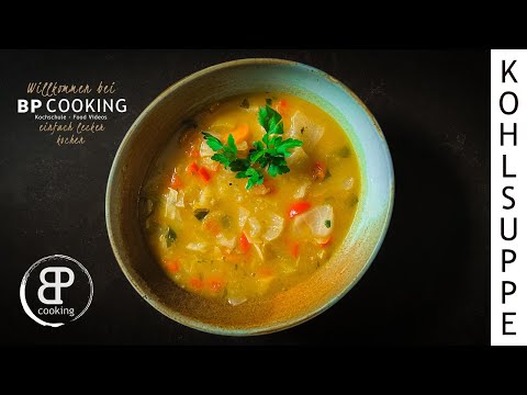 Kohlsuppe, das leckere und sättigende Rezept für zwischendurch, aber auch gegen überflüssige Pfunde.