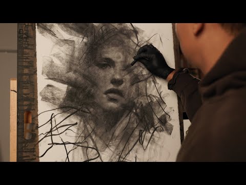 Pulling Beauty out of Chaos | MADCHARCOAL Drawing Tutorial