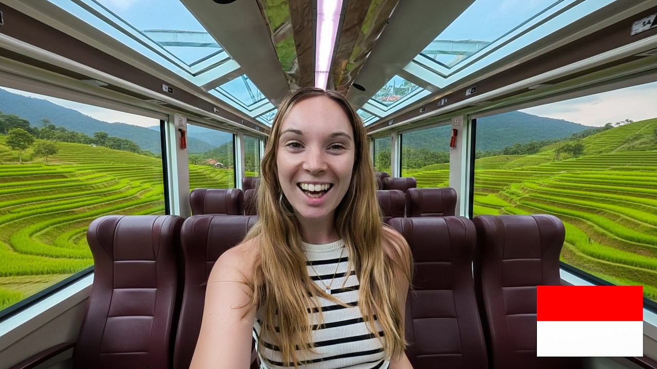 Indonesia Hidup di Masa Depan (Perjalanan Kereta Api TERBAIK di Dunia) 🇮🇩
