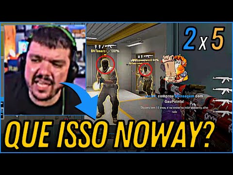 GAULES NÃO ACREDITOU NA PLAY QUE O NOWAY FEZ😱