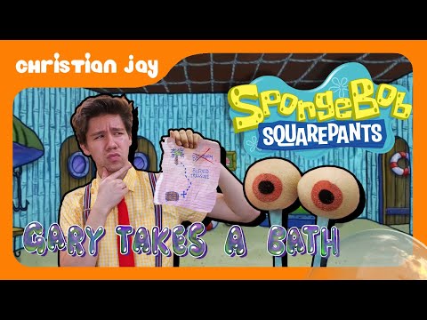 GARY TAKES A BATH (In Real-Life!!!)