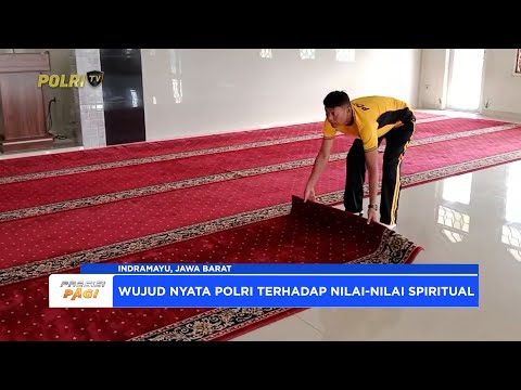 BAKTI RELIGI DI MASJID BAITURRAHIM POLSEK GABUSWETAN, SAMBUT HARI BHAYANGKARA KE-79