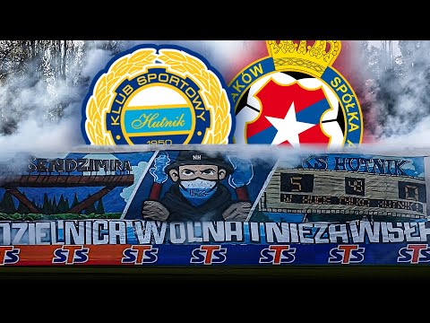 DERBY KRAKOWA 1/16 PUCHARU POLSKI: HUTNIK KRAKÓW - WISŁA KRAKÓW DOPING OPRAWY BOISKOWE KULISY VLOG