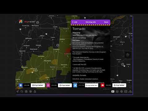 Deep South Tornado Watch | February 17, 2022