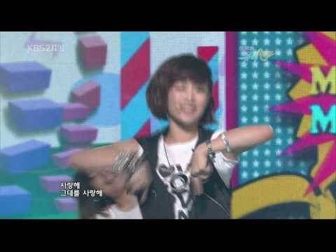 090911 Mighty Mouth 'Love Class' Feat Nicole(KARA) Music Bank
