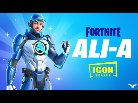 MY FORTNITE ICON SKIN! (Ali-A Icon Skin Reveal)