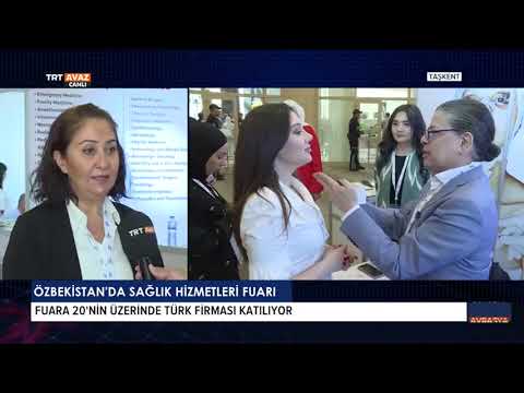 Özbek-Türk Sağlık Hizmetleri ve Sağlık Turizmi Fuarı Taşkent'te Başladı TRT AVAZ/27.09.2023