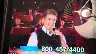 Billy singing  our frist kiss,  you don't you won't 2009