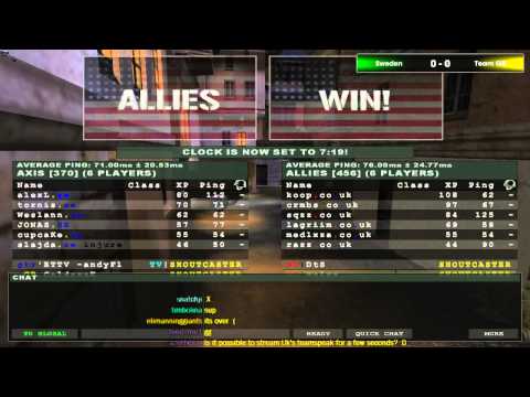 ET Nationscup Team GB vs Sweden