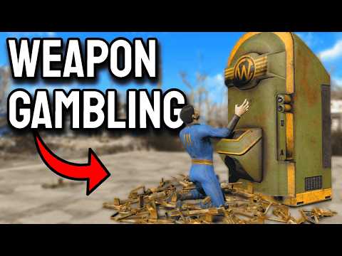 Fallout 4, But I Can ONLY Get Weapons From Gambling