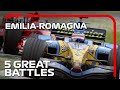 Five Great Battles at the Emilia Romagna Grand Prix!