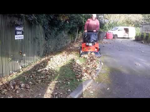 Using a Ariens leaf machine in Wakefield