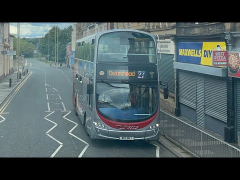 Full route journey 27 Newcastle to South Shields