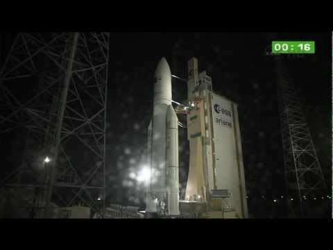 Ariane 5 Rocket Launches With ATV-3