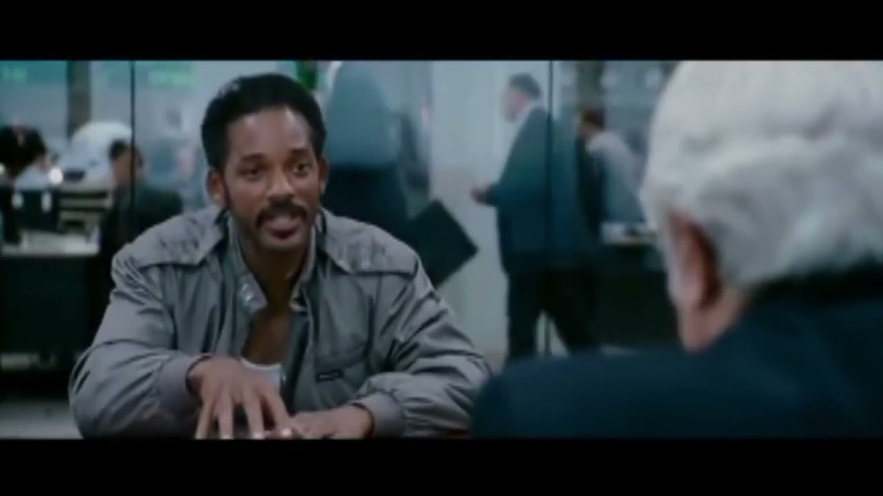 Comunicación y Entrevista - Escena de película "En busca de la Felicidad"