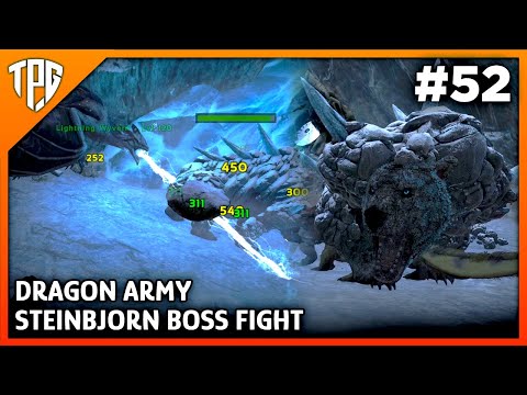 DRAGON Army Fight Steinbjorn Boss ! Ark Survival Evolved Tamil | EP52 | TamilPCGamer | Ark Tamil