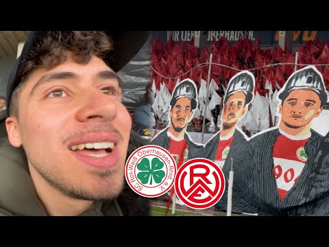 DERBY im POTT🔥🧨 | ~6500 Gästefans😳🔴⚪️ | ROT-WEISS OBERHAUSEN vs ROT-WEISS ESSEN | Stadionvlog