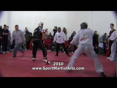 Mike Pombeiro v Jason Bourelly - Men's team sparring - 2010 Ocean States