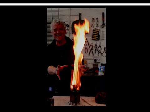 1703 Mini Gasifier Or Mini Rocket Stove With Mantle