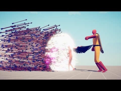DEFLECT GOD & ONE PUNCH MAN vs EVERY GOD - Totally Accurate Battle Simulator TABS