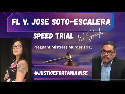 Mistress Murder Trial FL v. Jose Soto-Escalera Speed Trial Day 2