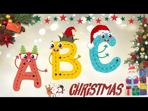 Christmas Phonics Song for Toddlers | A is for Apple | Phonics Sounds of Alphabet | ABC Phonic Song