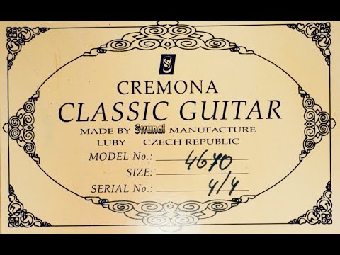 Обзор гитары Cremona 4670 металл против нейлона