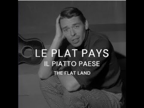 Le Plat Pays - Jacques Brel - French/Italian/English