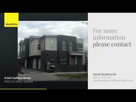 4/265 Gaffney Street, Pascoe Vale, VIC 3044, 2房, 2浴, 整租独立别墅
