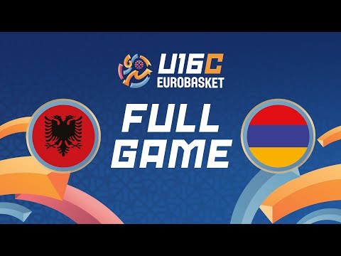 Semi-Finals | Albania v Armenia |  Full Basketball Game | FIBA U16 EuroBasket 2024 Division C