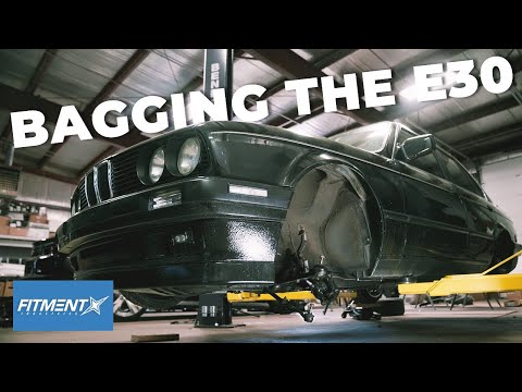 We Bagged Our BMW E30!