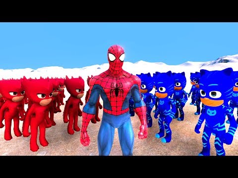1000 PJ MASKS VS 1000 SPIDERMAN - UEBS