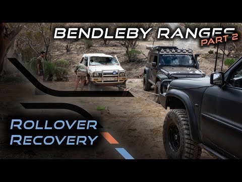 Rollover Recovery [Part 2] Winching Mission Continued!!