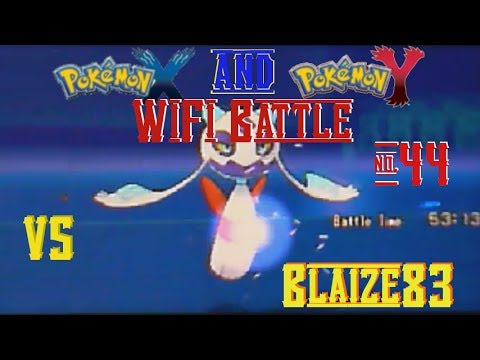 Pokémon X&Y WiFi Battle #44 V.S Blaize83 - *Insert catchy title here*