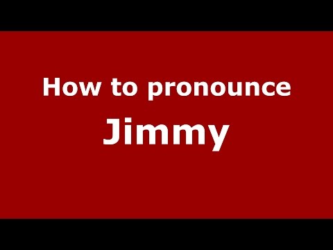 How to pronounce Jimmy (Spanish/Argentina) - PronounceNames.com