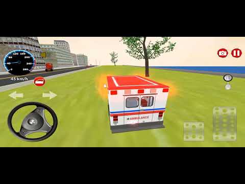 American Ambulance Driving Sim🚑 Rescue Ambulance Simulator - Android, iOS Gameplay