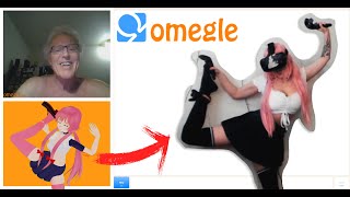 FULL BODY TRACKING VR ON OMEGLE 😳!
