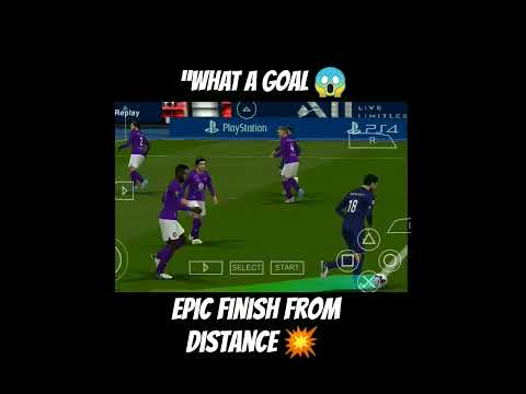 “WHAT A GOAL 😱 | Epic Finish from Distance 💥 | eFootball PPSSPP 2026” #pesmobile #peskit #ppssppgame