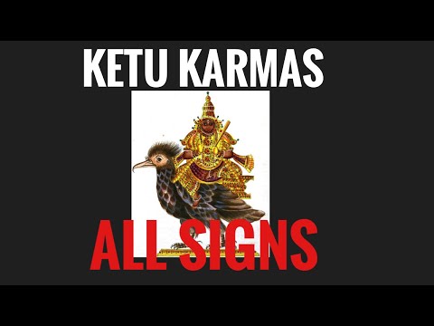KETU KARMAS IN ALL SIGNS! (South Node in All Signs)